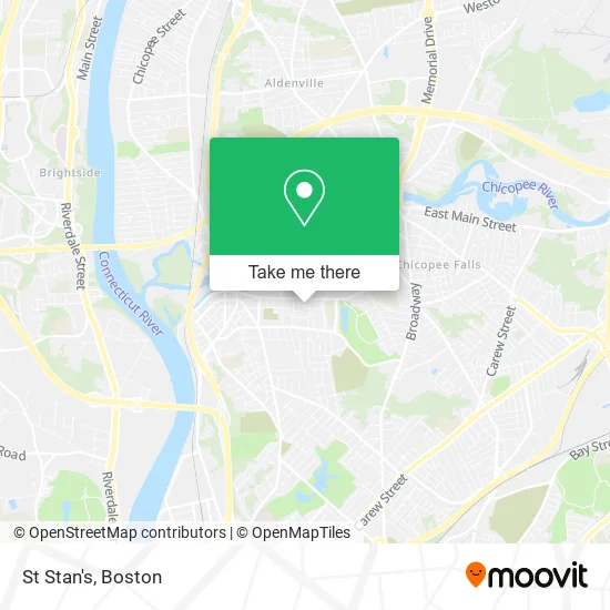 St Stan's map
