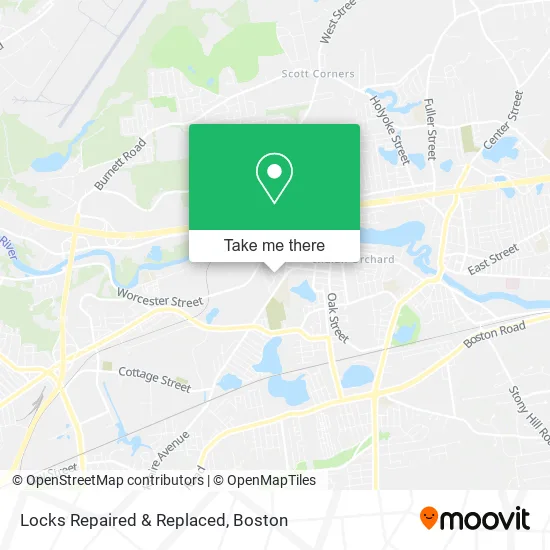 Locks Repaired & Replaced map