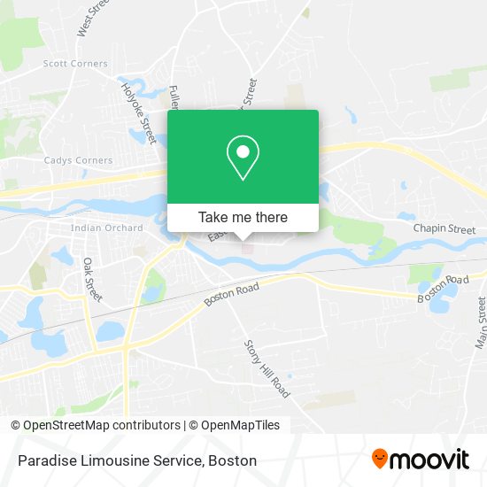 Mapa de Paradise Limousine Service