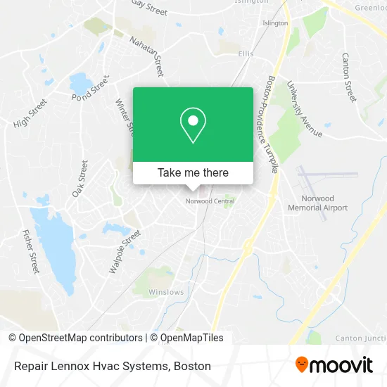 Repair Lennox Hvac Systems map