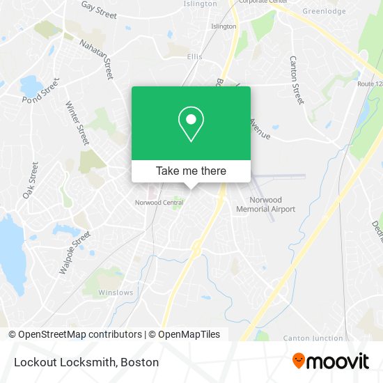 Mapa de Lockout Locksmith