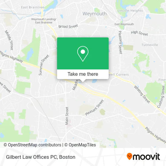 Gilbert Law Offices PC map