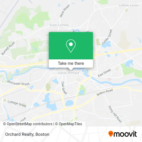 Orchard Realty map