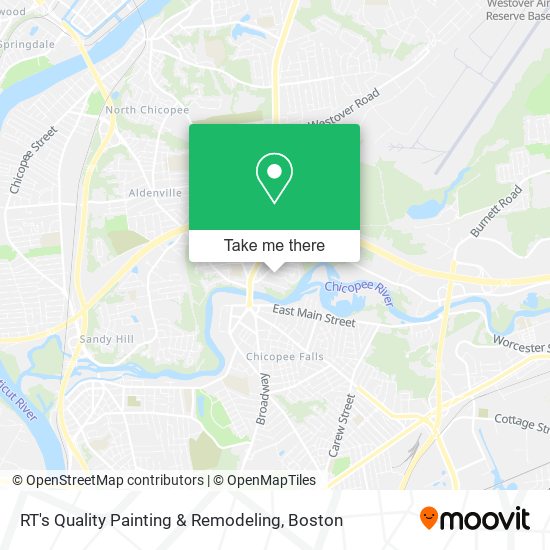 RT's Quality Painting & Remodeling map