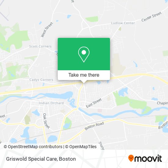 Griswold Special Care map
