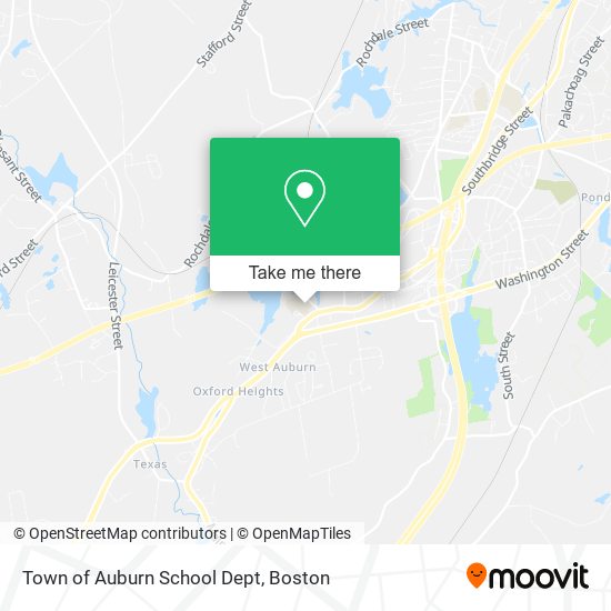 Mapa de Town of Auburn School Dept