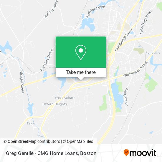 Mapa de Greg Gentile - CMG Home Loans