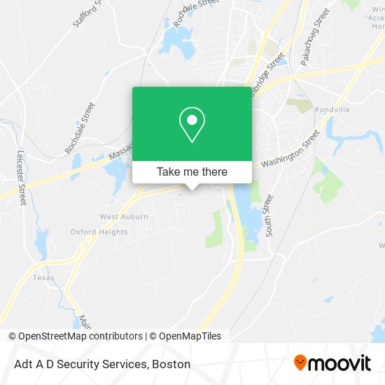 Mapa de Adt A D Security Services
