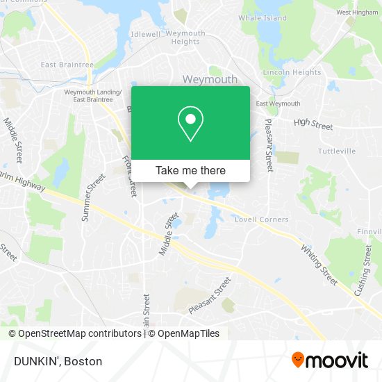 DUNKIN' map