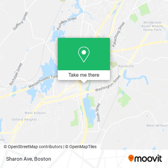 Mapa de Sharon Ave