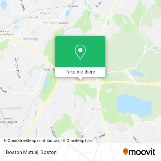 Mapa de Boston Mutual