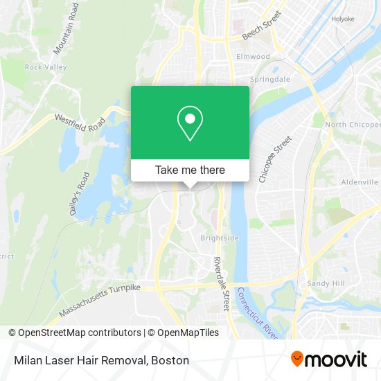 Milan Laser Hair Removal map