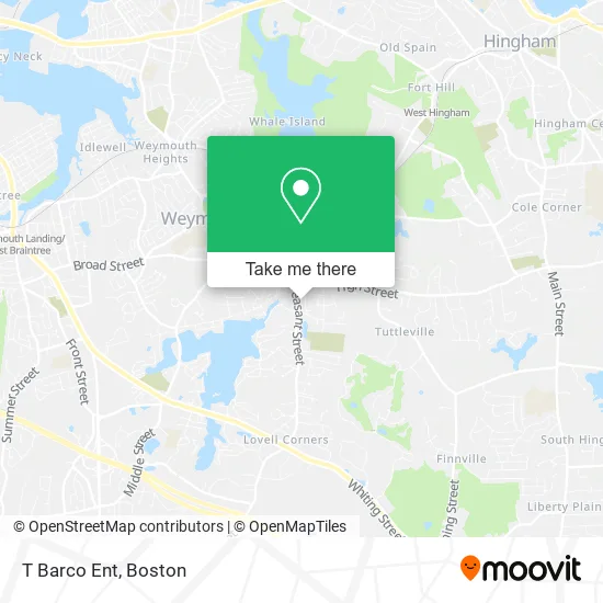 T Barco Ent map