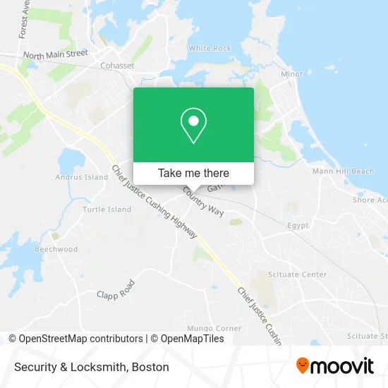 Security & Locksmith map