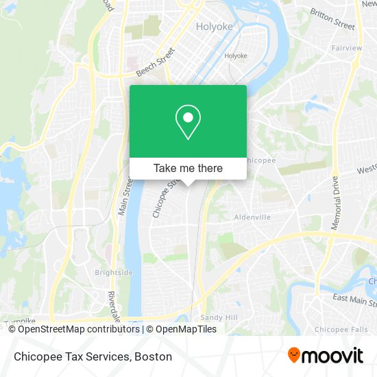 Chicopee Tax Services map