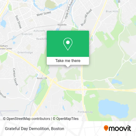 Grateful Day Demolition map