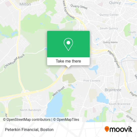 Peterkin Financial map