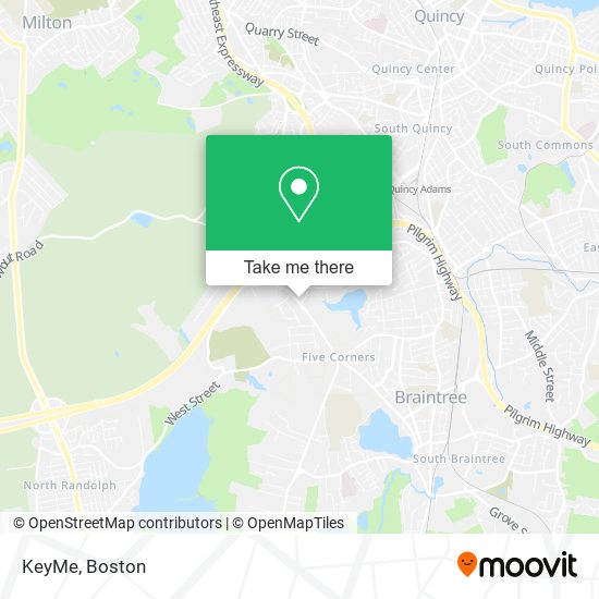 KeyMe map