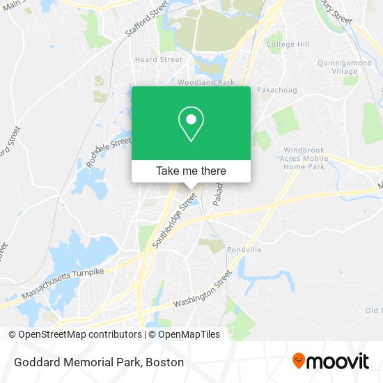 Goddard Memorial Park map