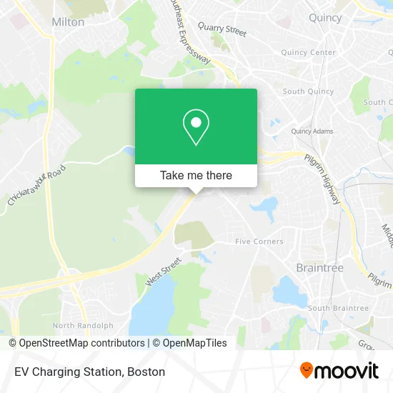 EV Charging Station map