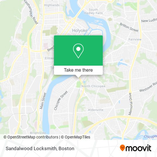 Sandalwood Locksmith map