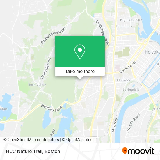 HCC Nature Trail map