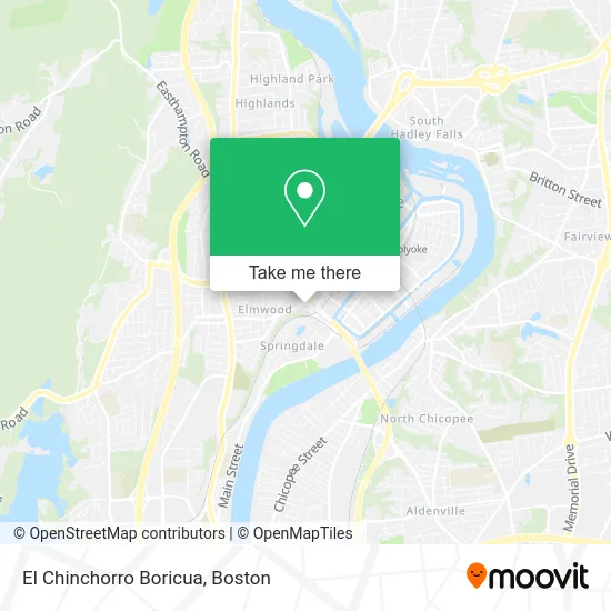 El Chinchorro Boricua map