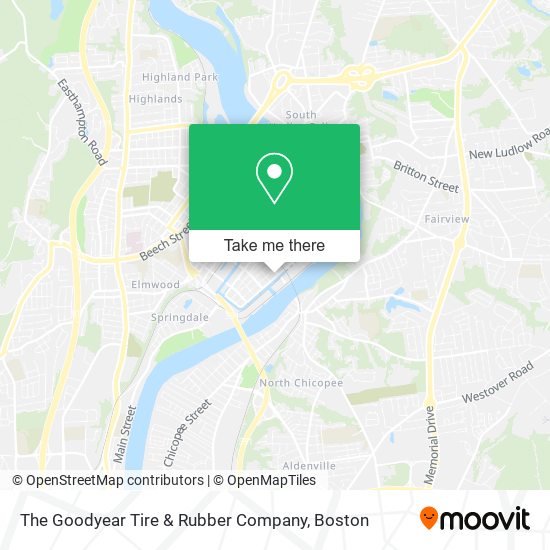 The Goodyear Tire & Rubber Company map