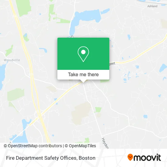Mapa de Fire Department Safety Offices