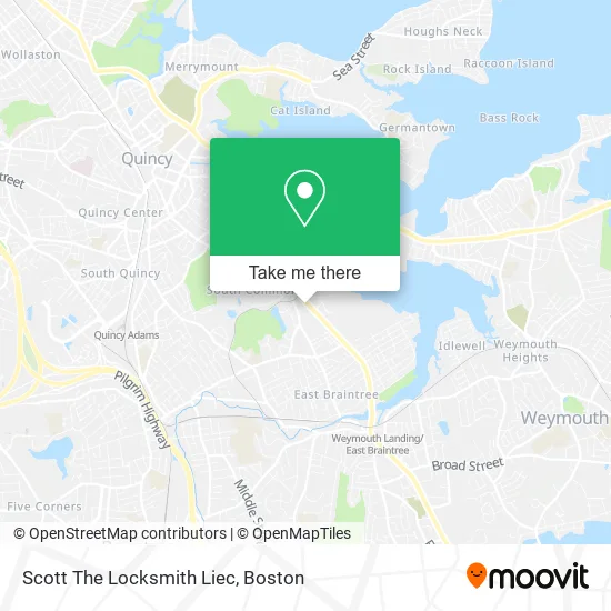 Scott The Locksmith Liec map
