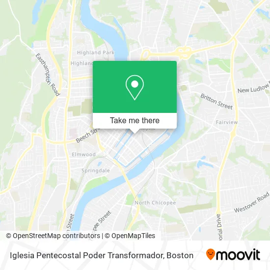 Iglesia Pentecostal Poder Transformador map