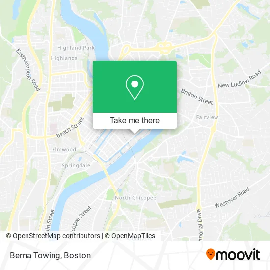 Mapa de Berna Towing