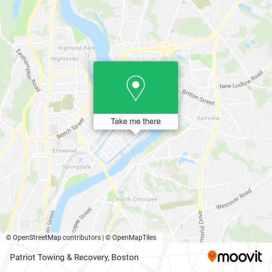 Mapa de Patriot Towing & Recovery