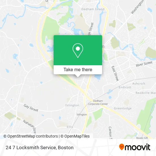 Mapa de 24 7 Locksmith Service