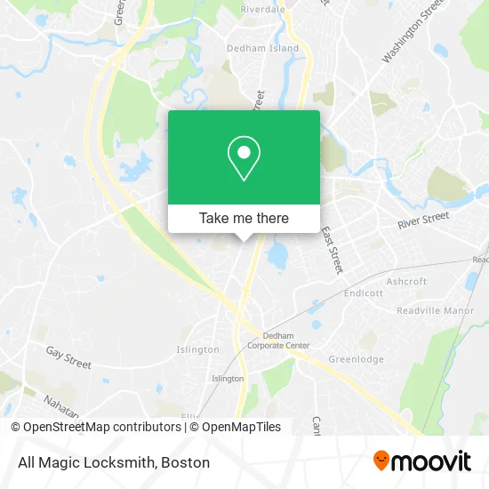 Mapa de All Magic Locksmith