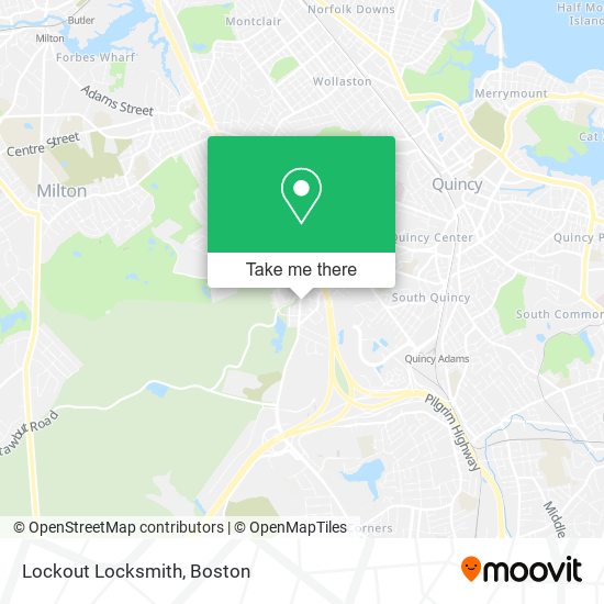 Mapa de Lockout Locksmith