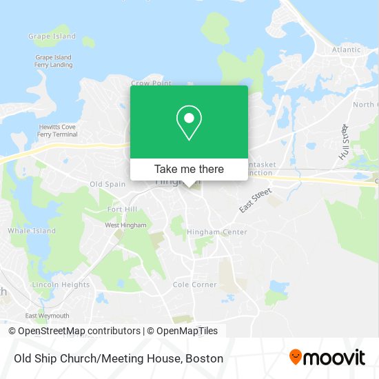 Mapa de Old Ship Church/Meeting House