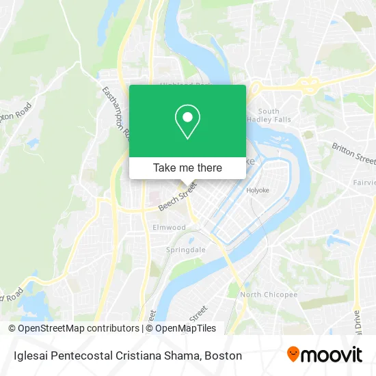 Mapa de Iglesai Pentecostal Cristiana Shama