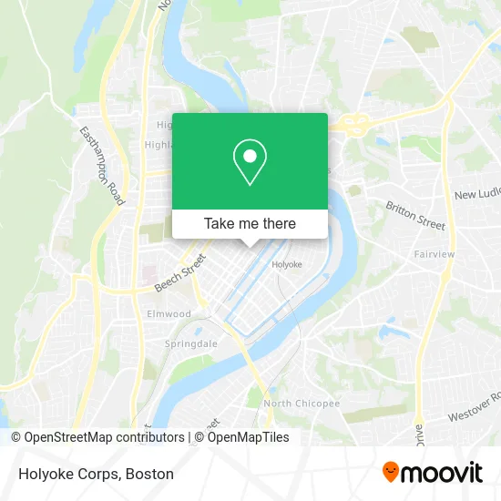Holyoke Corps map