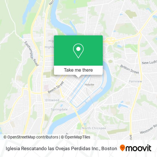 Mapa de Iglesia Rescatando las Ovejas Perdidas Inc.
