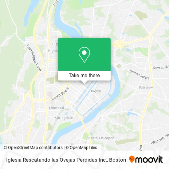 Mapa de Iglesia Rescatando las Ovejas Perdidas Inc.