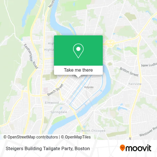 Steigers Building Tailgate Party map