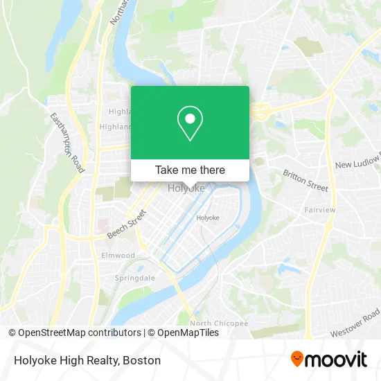 Holyoke High Realty map