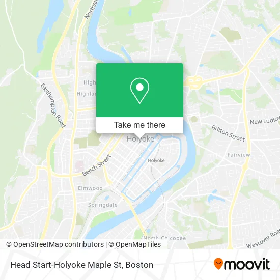 Mapa de Head Start-Holyoke Maple St