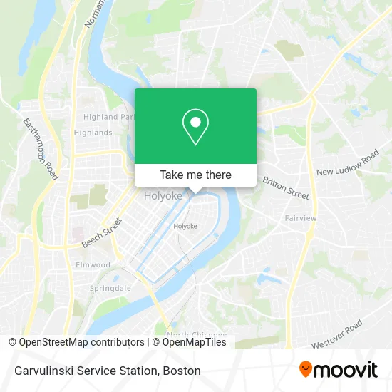 Garvulinski Service Station map