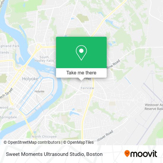 Mapa de Sweet Moments Ultrasound Studio
