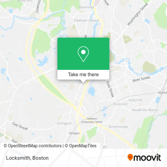 Locksmith map