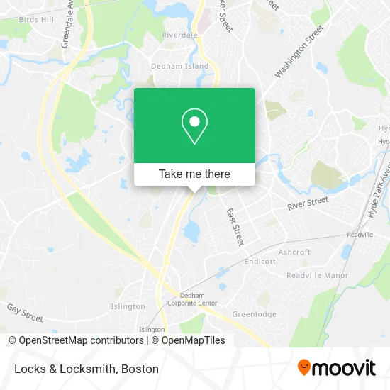 Locks & Locksmith map