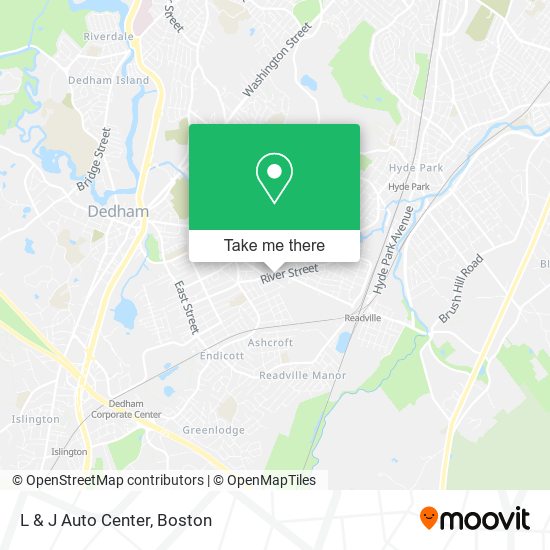 Mapa de L & J Auto Center