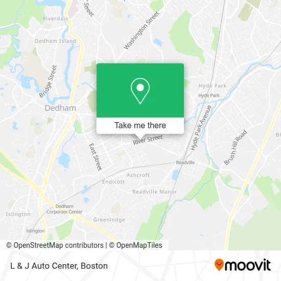 L & J Auto Center map